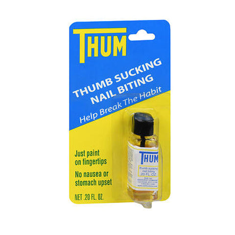 Thum, Thumb Sucking And Nail Biting Liquid, 0.2 Oz Thum