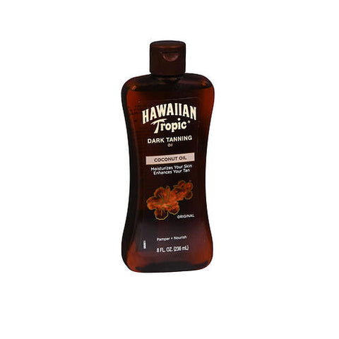 Hawaiian Tropic, Dark Tanning Oil Coconut Oil, 8 oz Hawaiian Tropic