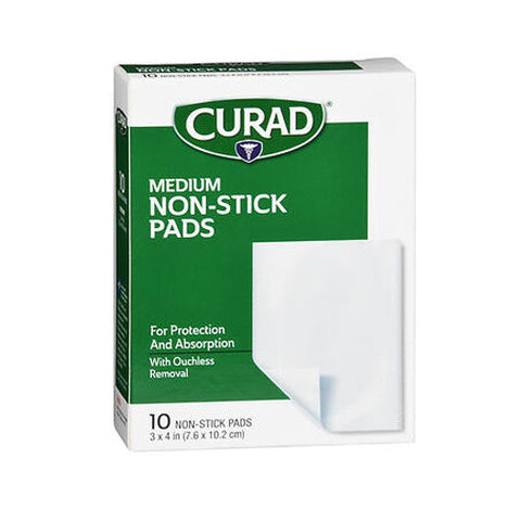 Medline, Non-Stick Pads Medium, 10 Count Medline
