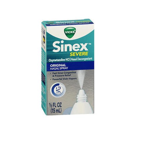Vicks, Sinex Severe Oxymetazoline Hcl Nasal Spray Original, 0.5 Oz Vicks