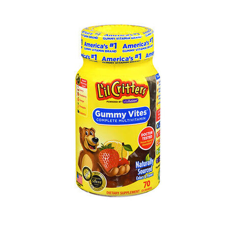 Lil Critters, Gummy Vites Complete Multivitamin Cherry, 70 Count Lil Critters