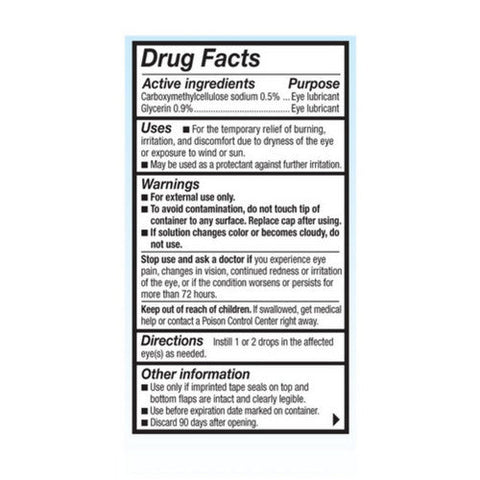 Refresh, Optive Lubricant Eye Drops, 0.5 Oz Refresh