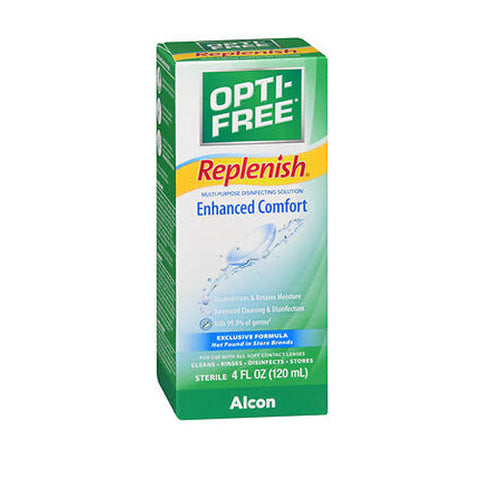 Opti-Free, Replenish Enhanced Comfort Multi-Purpose Disinfecting Solution, 4 Oz Opti-Free