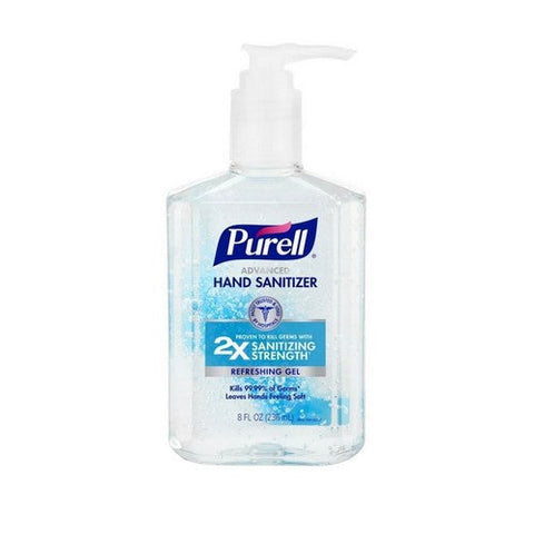 Purell, Advanced Hand Sanitizer Refreshing Gel, 8 Oz Purell