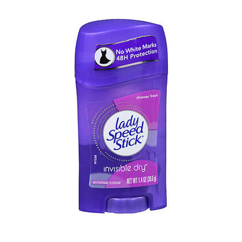 Lady Speed Stick, Invisible Dry Antiperspirant And Deodorant Shower Fresh, 1.4 Oz Lady Speed Stick
