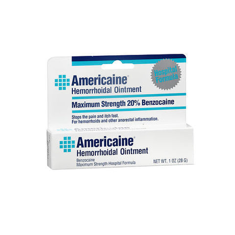 Americaine, Hemorrhoidal Ointment, 1 oz Americaine