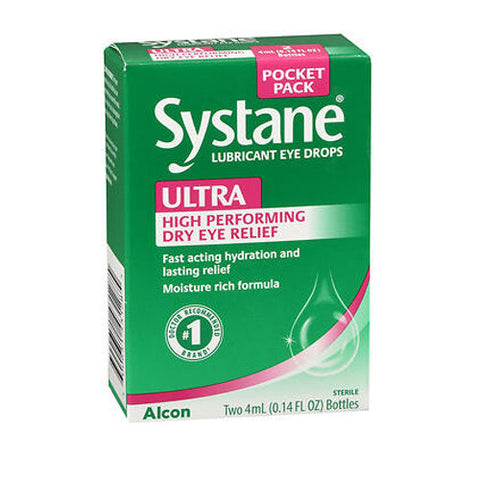 Systane, Ultra Lubricant Eye Drops Pocket Pack, 8 Ml Systane