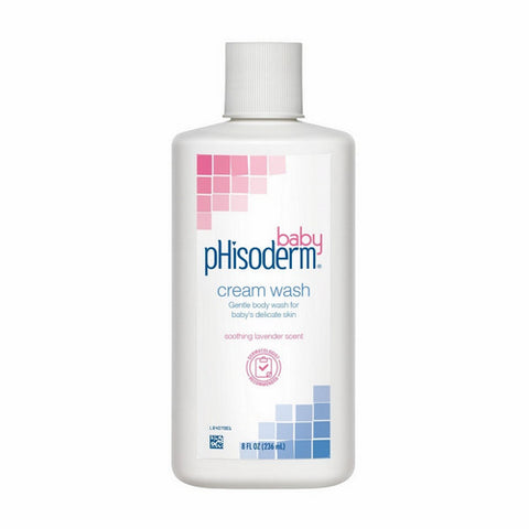 Phisoderm, Baby Tear-Free Cream Wash Powder Fresh Scent, 8 Oz