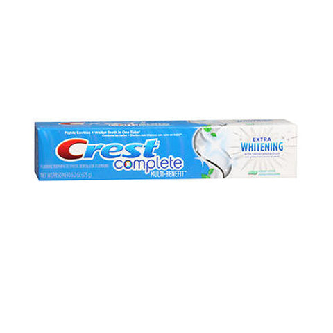Crest, Extra Whitening With Tartar Protection Toothpaste, Clean Mint 6.2 oz Crest
