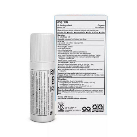 Icy Hot, Original No Mess Pain Relief Roll-On, 2.5 Oz Icy Hot