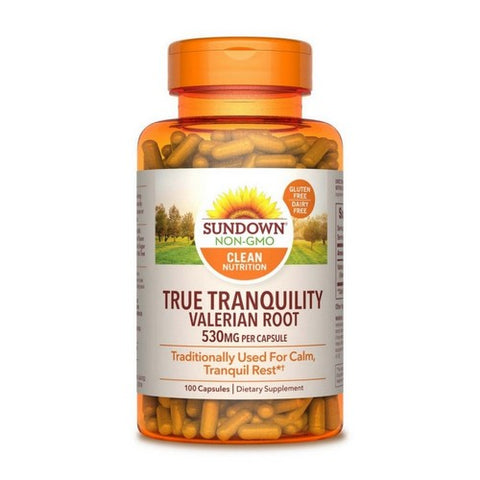 Sundown Naturals, Valerian Root Whole Herb, 530 mg, 100 caps Sundown Naturals