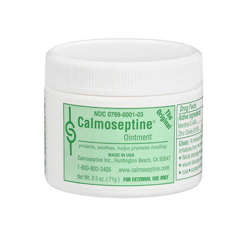 Calmoseptine, Diaper Rash Ointment Jar, 2.5 oz Calmoseptine