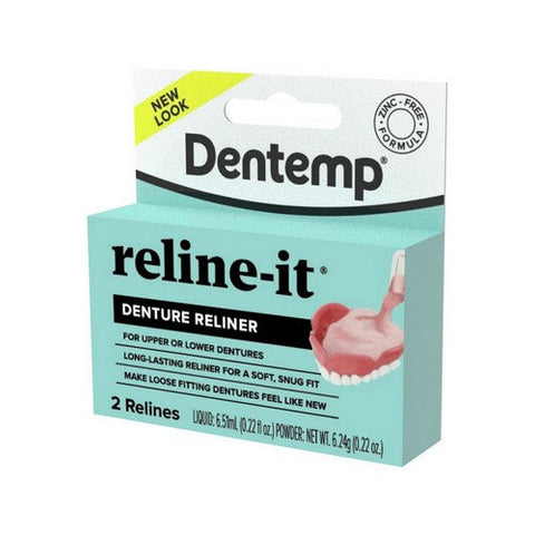 Dentemp, Reline-It Denture Reliners, 1 Each Dentemp