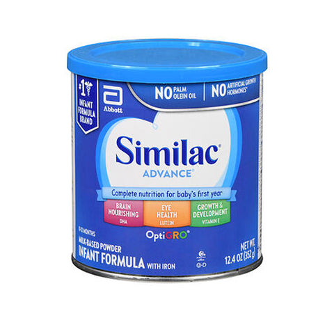 Abbott Nutrition, Advance Infant Formula With Iron Milk-Based Powder, 12.4 Oz Abbott Nutrition