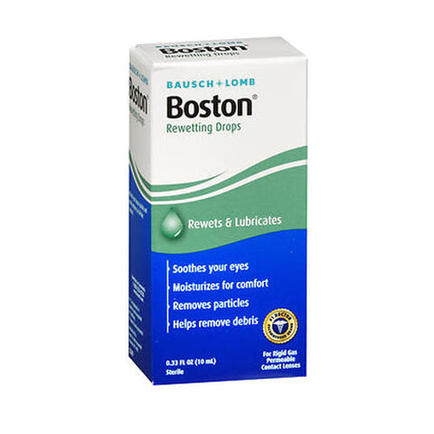 Bausch + Lomb, Boston Rewetting Drops, 0.33 Oz Bausch + Lomb