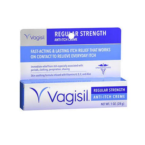 Vagisil, Anti-Itch Creme Regular Strength, 1 Oz Vagisil