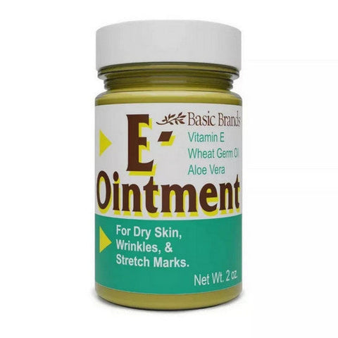 Basic, Organics Vitamin E Natural Ointment, 2 oz Basic