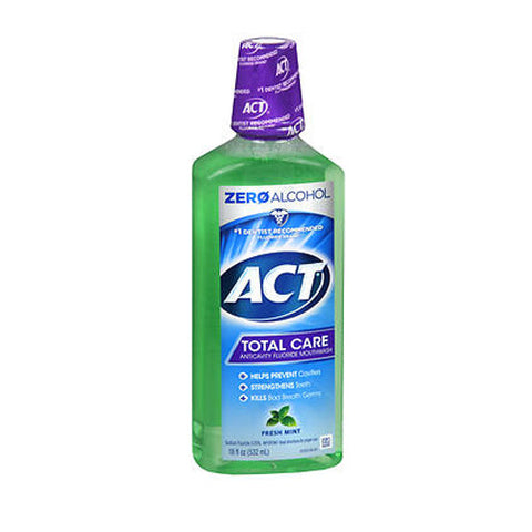 Act, Anticavity Fluoride Mouth Rinse Alcohol Free, Fresh Mint 18 oz Act