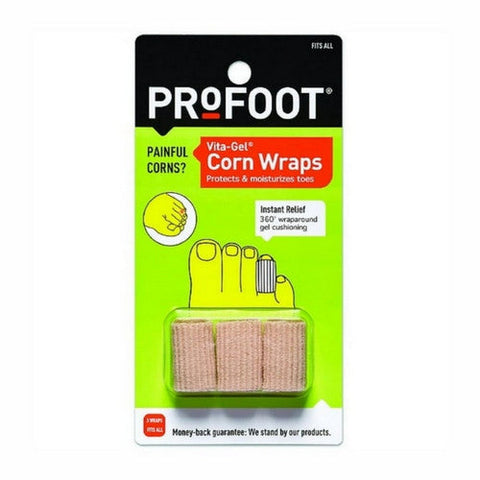 Profoot, Vita-Gel Corn Wraps, 3 each Profoot