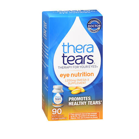 Theratears, Eye Nutrition Omega-3 Soft Gels, 1200 Mg, 90 Count Theratears