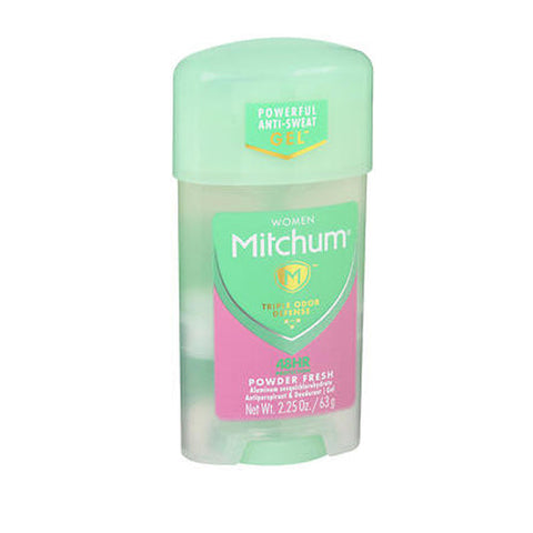 Mitchum, Women Triple Odor Defense Anti-Perspirant & Deodorant Gel Powder Fresh, 2.25 Oz Mitchum